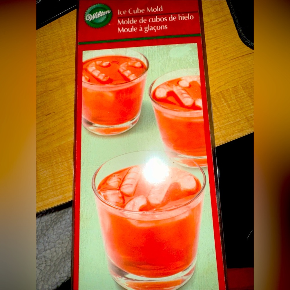 Wilton Silicone Candy Cane Candy/Ice Mold